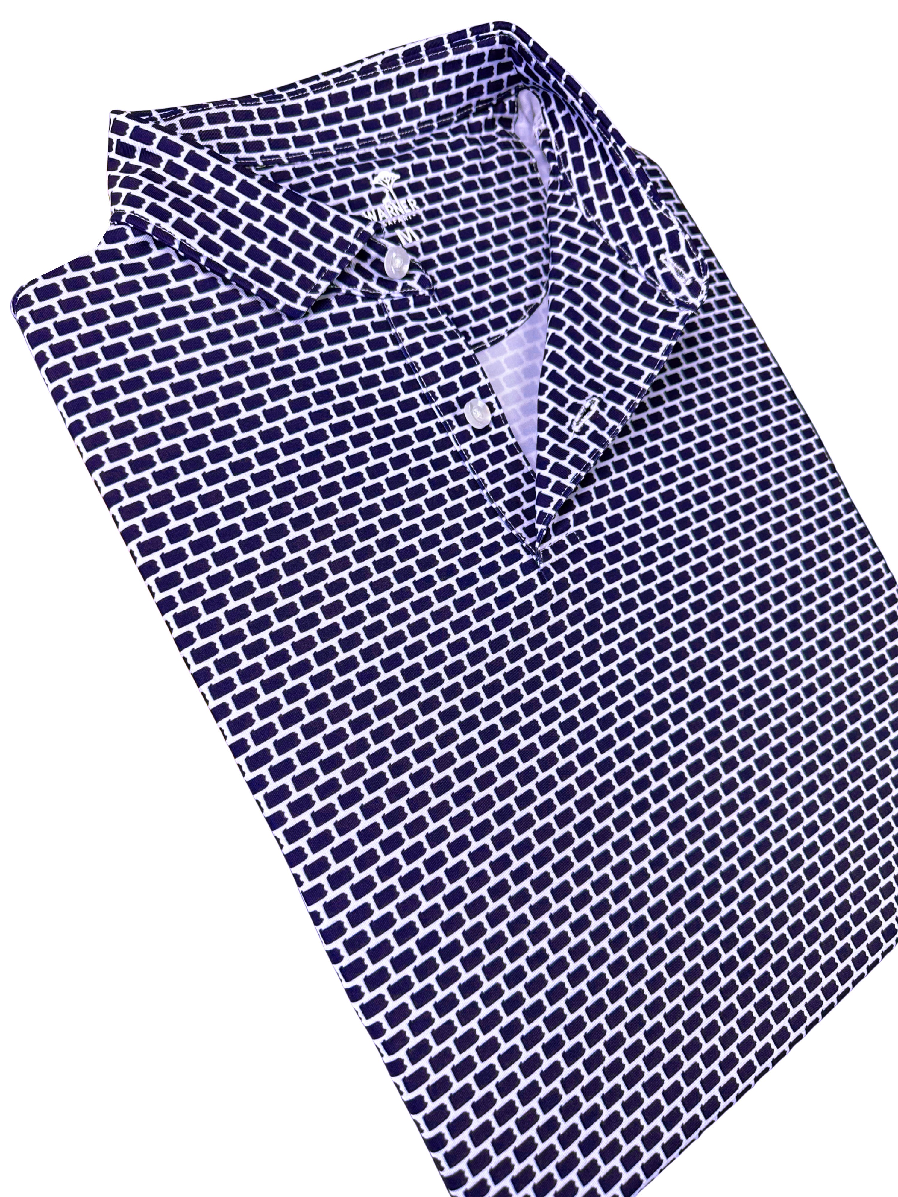 Pennsylvania Blue Print Polo